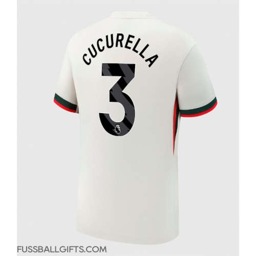 Chelsea Marc Cucurella #3 Fußballbekleidung Auswärtstrikot 2025-26 Kurzarm